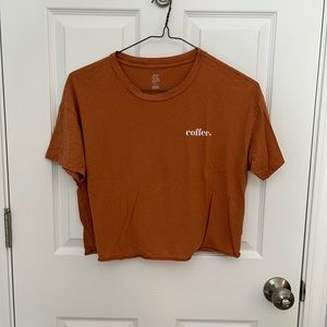 Aerie Cropped Graphic Tee